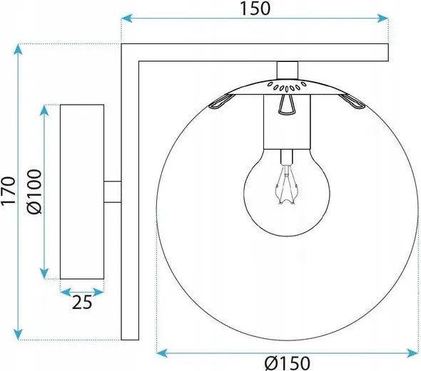 Аплик G101-1W Black White