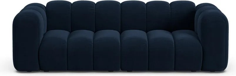 Тъмносин диван 228 cm Lupine – Micadoni Home