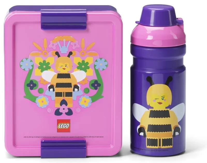 Детска кутия за храна с бутилка Bee – LEGO®