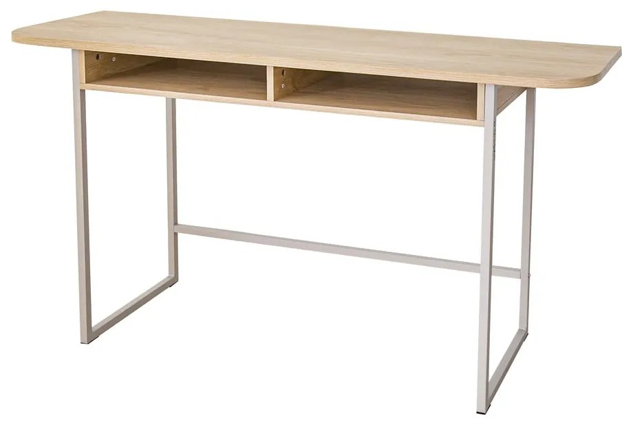 Конзолна маса от декор от дъб в естествен цвят 40x140 cm Darlington – Actona