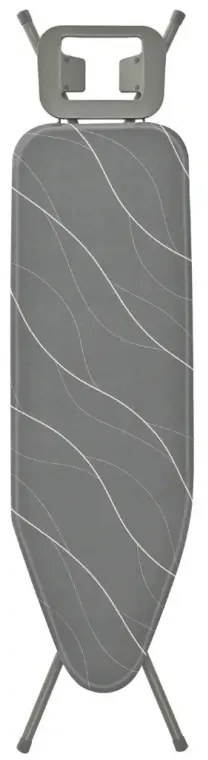 Маса за гладене Kinghoff KH 1939, 114x35.5 см, 7 позиции за регулиране, Поставка за ютия, Сив