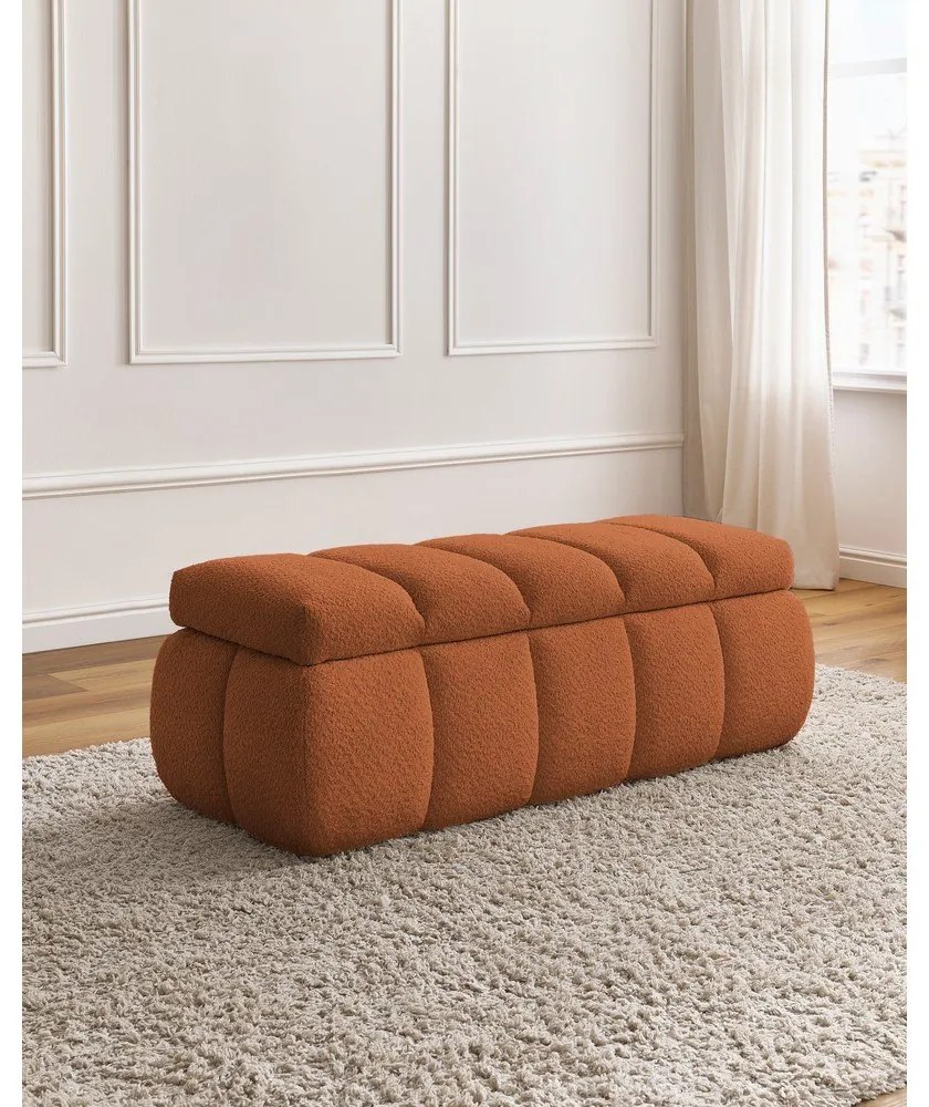 Оранжева пейка от букле – Bobochic Paris