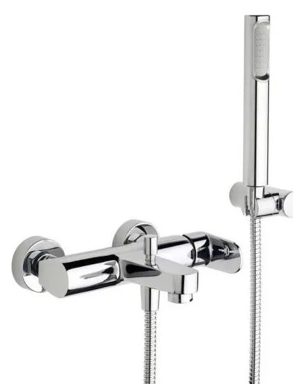 Paffoni - Комплект за вана с смесител CANDY лъскав хром