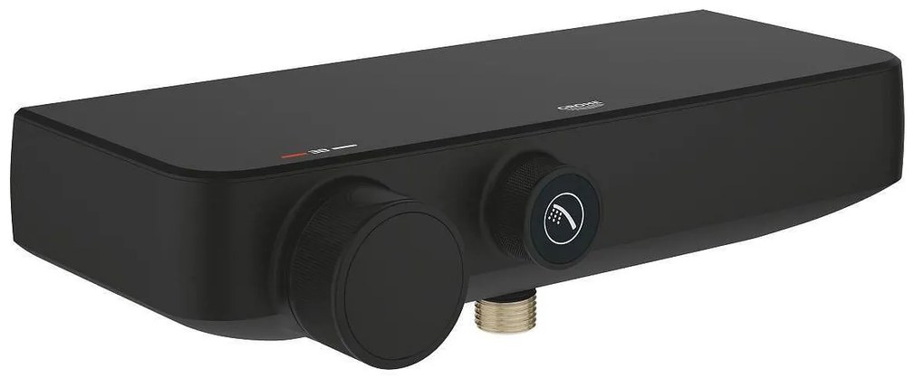 Термостатен смесител 102169KF00 Grohtherm SmartControl, Grohe, за душ, 1/2″, платинено черно