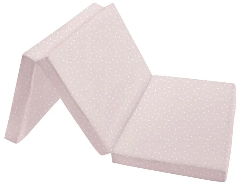 KIKKA BOO Сгъваем матрак 60/120/5 см. CONFETTI PINK