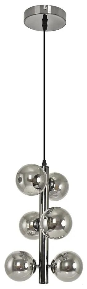 Brilagi - LED Пендел MILLA 6xG9/3W/230V лъскав хром/опушен