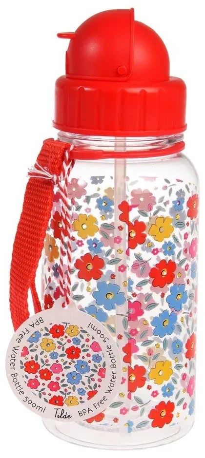 Червена тританова детска бутилка 500 ml Tilde – Rex London