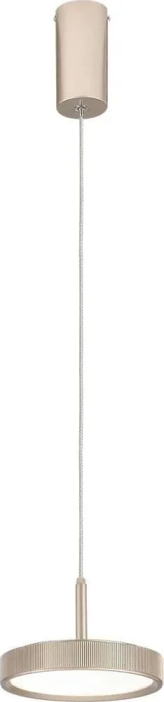 Ondaluce - LED полилей на кабел NINA LED/20W/230V Ø 19 см златист