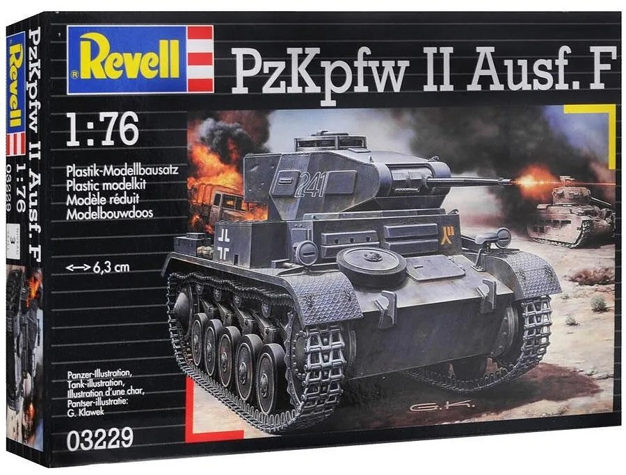 Revell - Сглобяем модел Танк PzKpfw II R03229