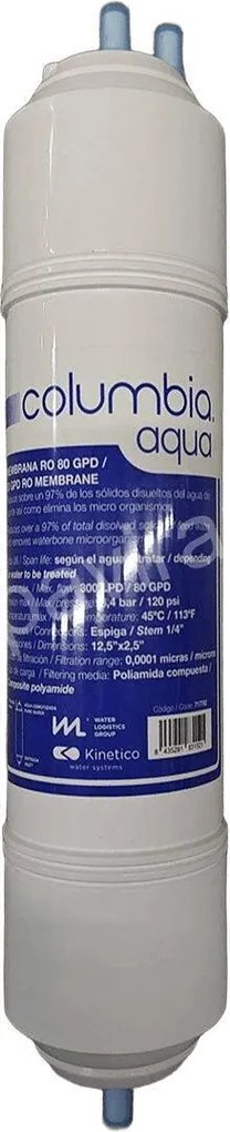 мембрана 75GPD за диспенсър Columbia Aqua