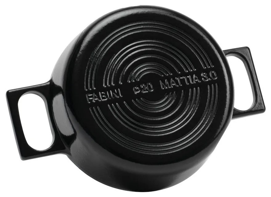 Касерола от излято желязо с капак подходяща за индукционен котлон 2 l Mattia 3.0 – FABINI