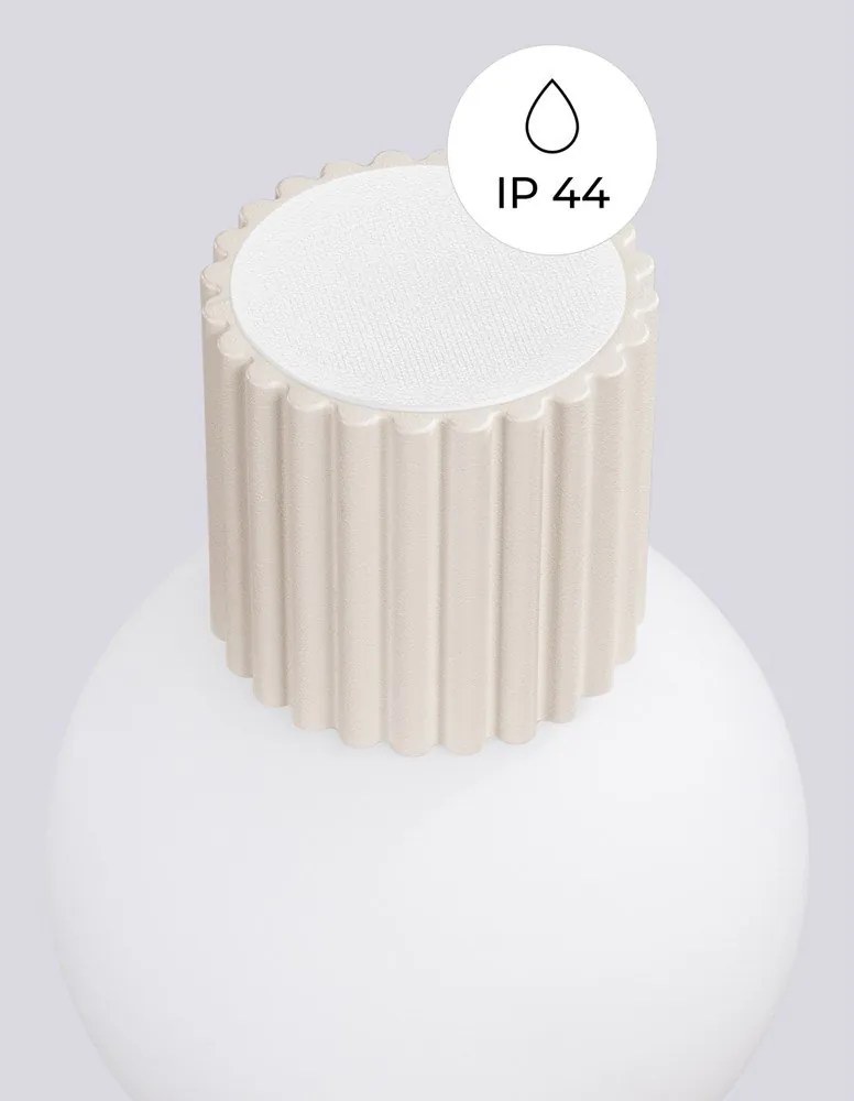 Кремава стенна лампа ø 12 cm Orbital – Sollux