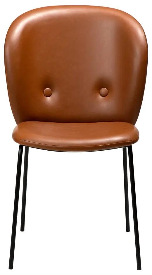 Кафяв трапезен стол в цвят коняк Brace - DAN-FORM Denmark