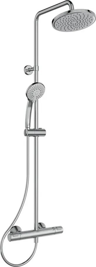 Ideal Standard A7208AA - Душ комплект с термостатен смесител CERATHERM T25, лъскав хром