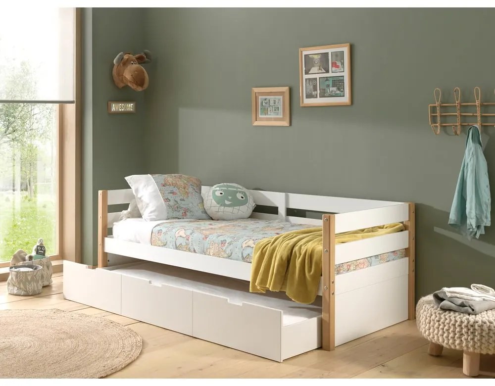 Бяло детско легло 90x200 cm Margrit - Vipack