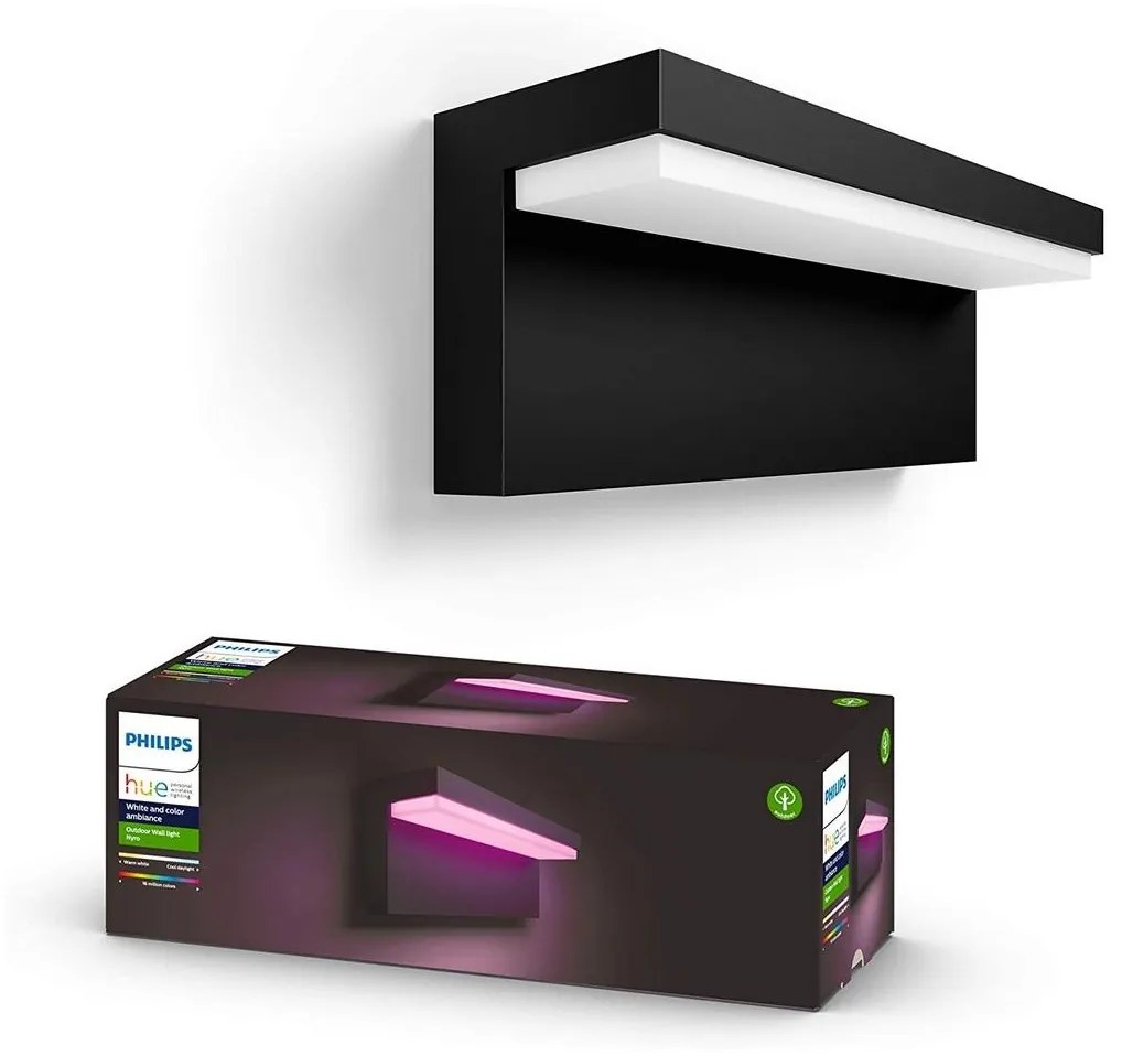 Philips 17456/30/P7 - LED RGB Екстериорен аплик Hue NYRO LED/13,5W/230V