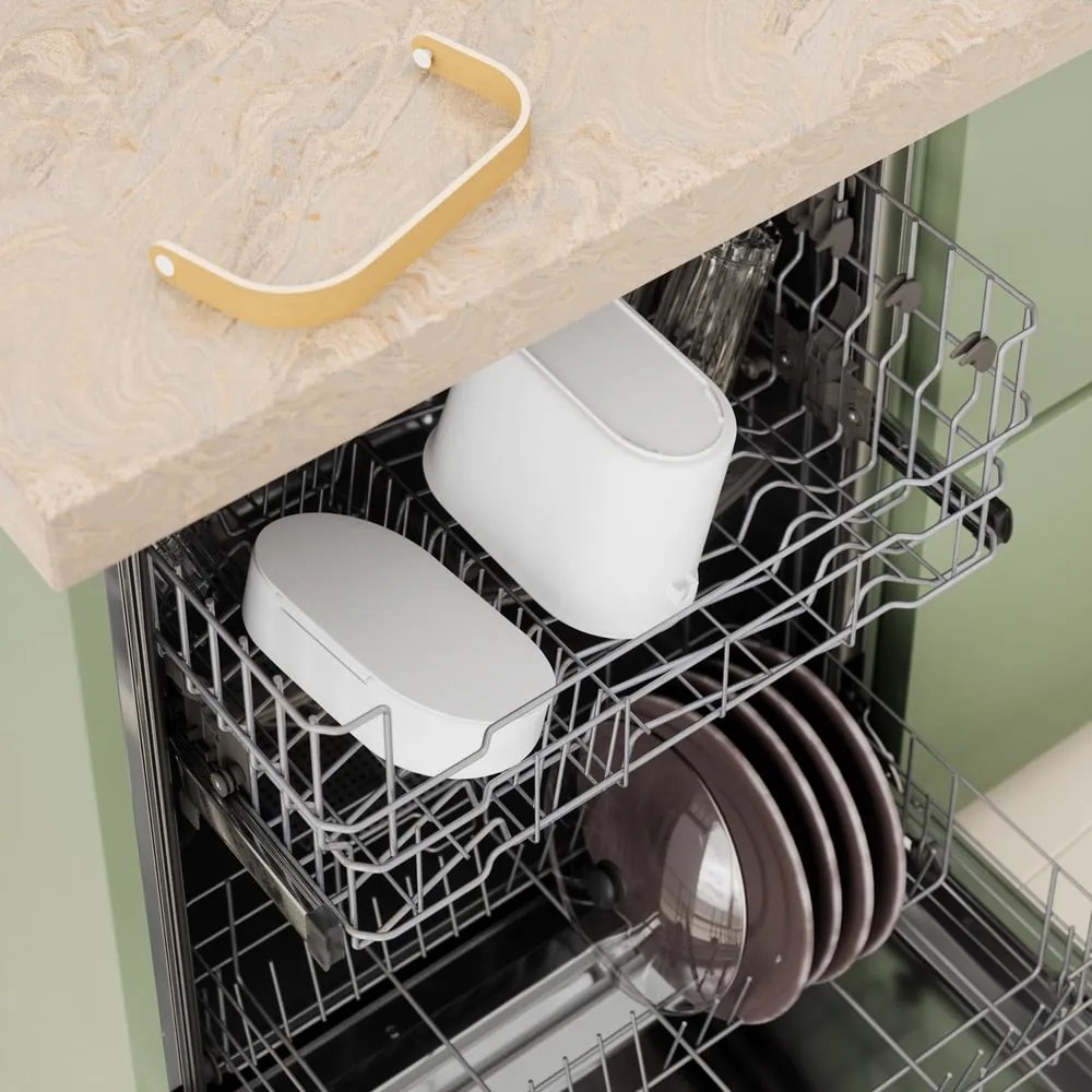 Бял контейнер за компостируеми отпадъци 4 l Bellwood – Umbra