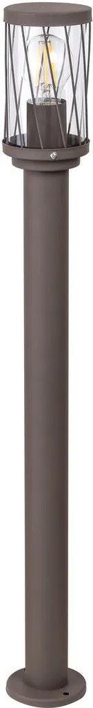 RABALUX Budapest 8890/ външна лампа, кафява/ E27 1X MAX 40W/ IP44 H800mm - 8890