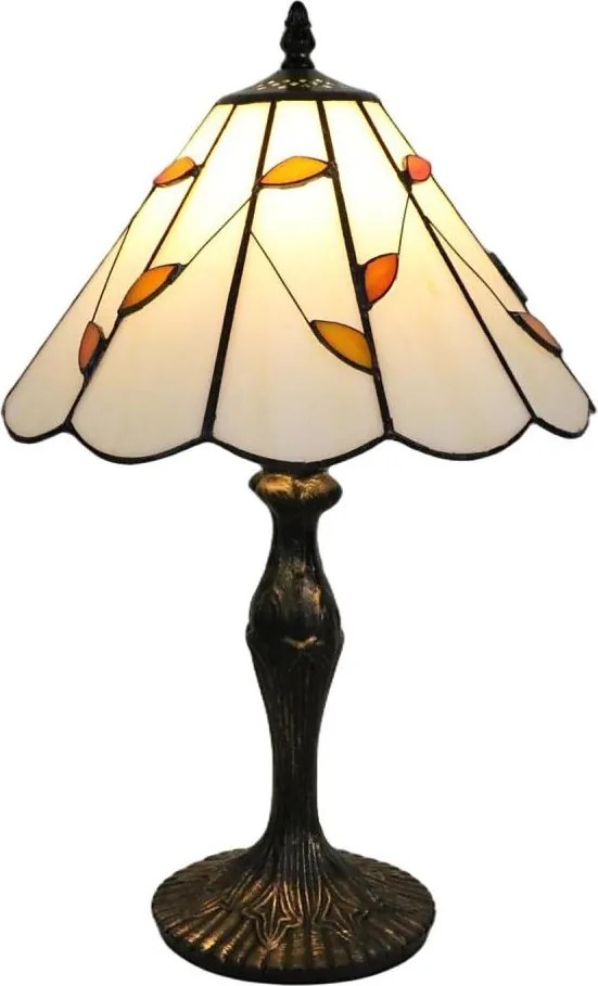 Brilagi - Тифани витражна настолна лампа FOLIA 1xE27/60W/230V