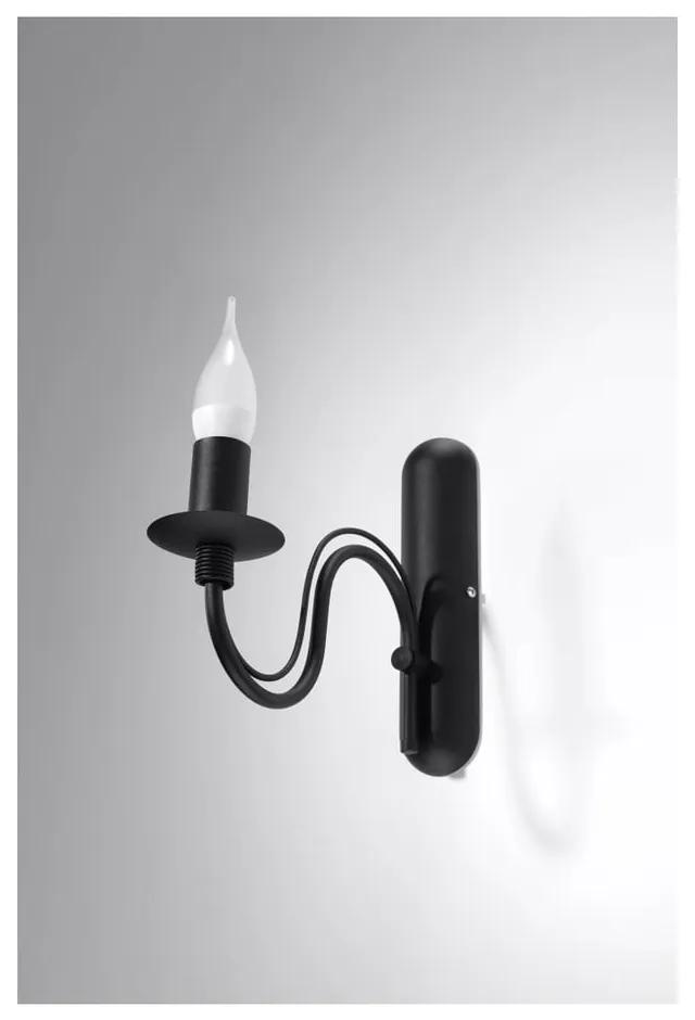 Черна стенна лампа Fiorano - Nice Lamps
