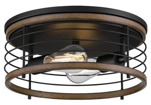 Westinghouse 61250 - Плафон ACKTON 2xE27/60W/230V barnwood