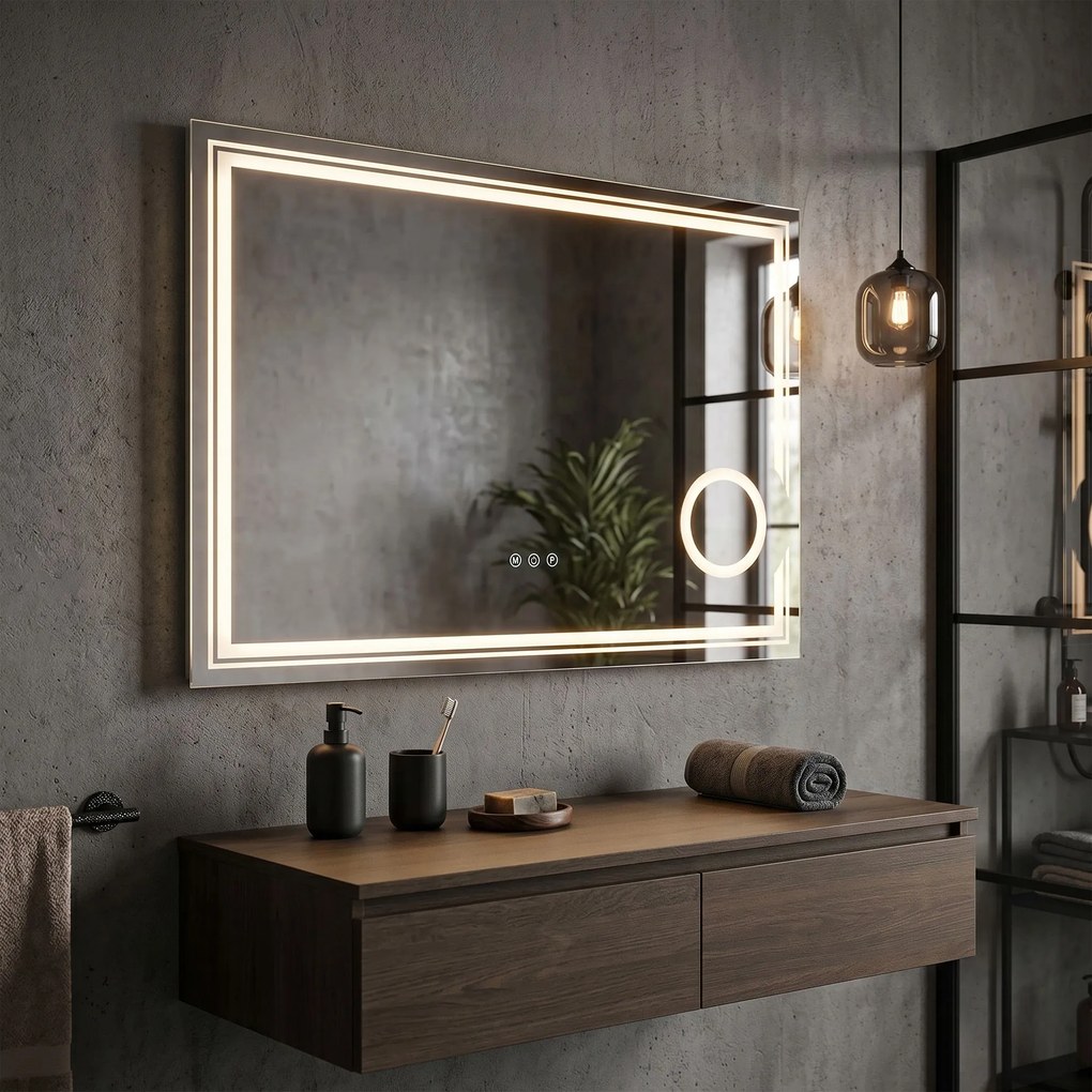 Огледало LED 80x60cm HAVEN