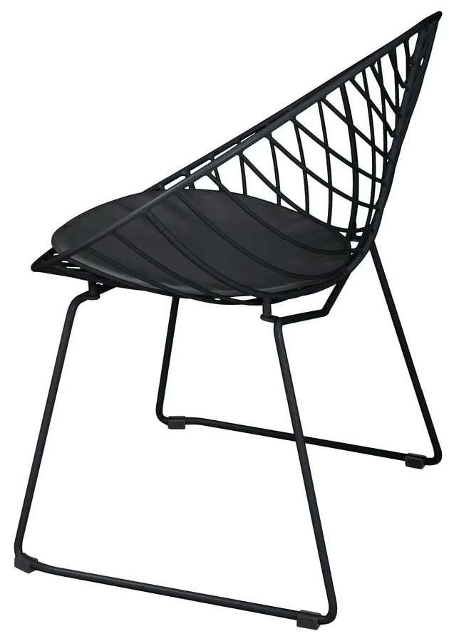 Комплект от 2 черни градински стола Coco - Bonami Selection