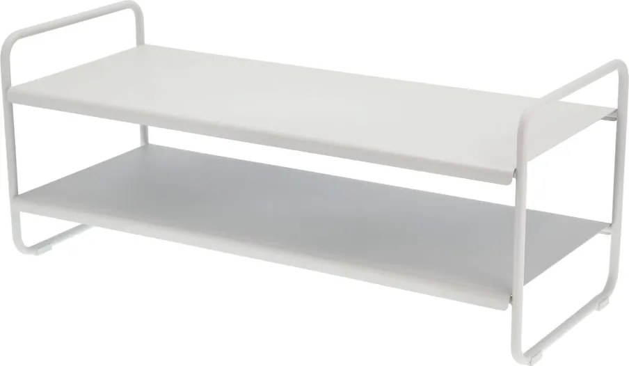 Светлосив стоманен стелаж за обувки 33x33x80 cm A-Shoe – Zone