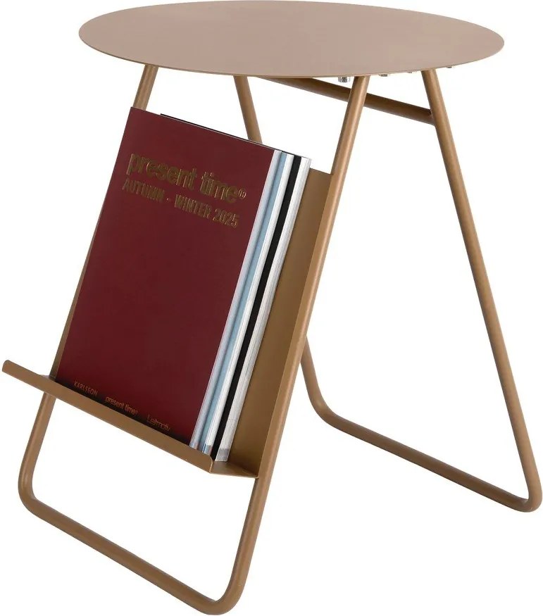 Метална кръгла странична масичка ø 40 cm Esencia – Leitmotiv