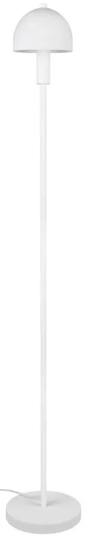 Бяла подова лампа със стъклен абажур (височина 120 cm) Glenn – Reality