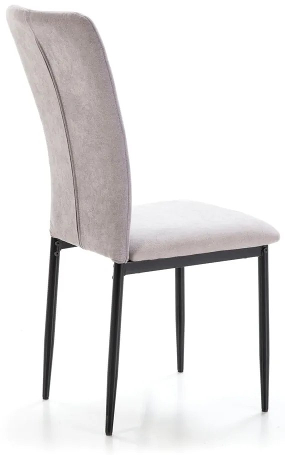 Светлосиви трапезни столове в комплект от 4 бр. Holly – Marckeric