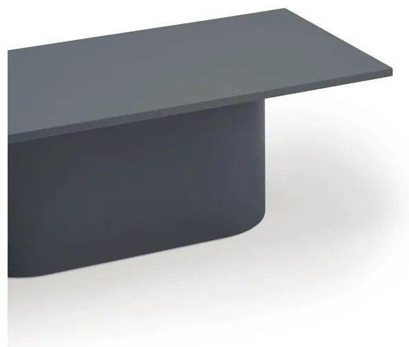 Антрацитна масичка за кафе 50x111 cm Totem – Teulat