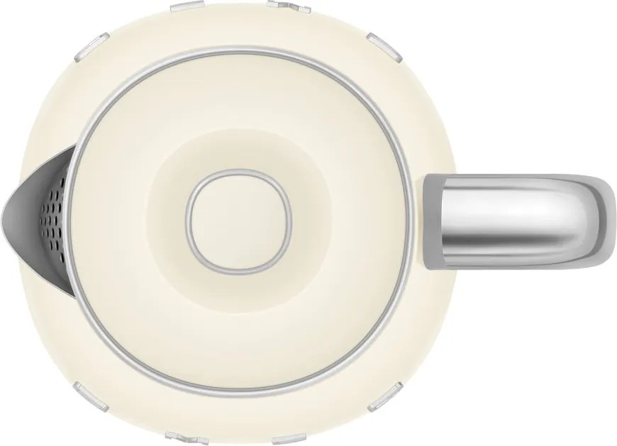 Кремава електрическа кана от неръждаема стомана 800 ml Retro Style – SMEG