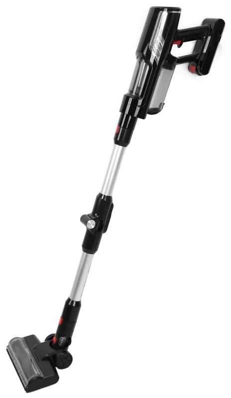 Разопакован: Акумулаторна прахосмукачка Oliver Voltz OV51001Q, 250W, Li-ion 2500 mAh, 3 скорости, 0.6 l, 25 kPa, Сензорен екран, Черен
