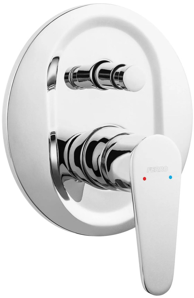Смесител  за вграждане за душ, BAG7P,  Ferro, 2 функции