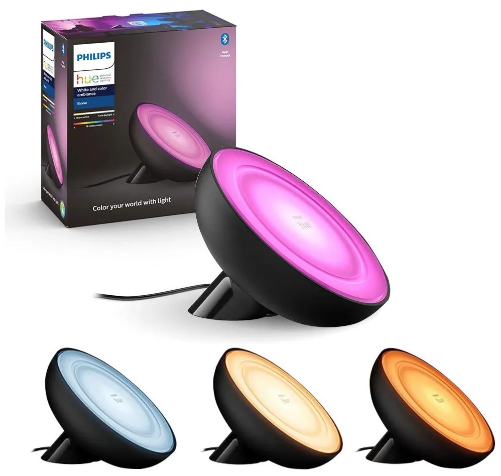 Philips - LED RGB Димируема настолна лампа Hue BLOOM 1xLED/7,1W/230V