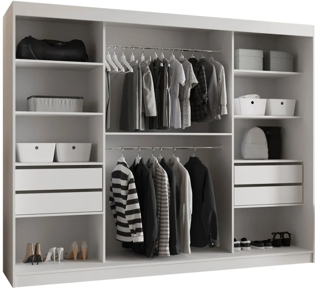 Гардероб Wika 250 плъзгащ-Артисан