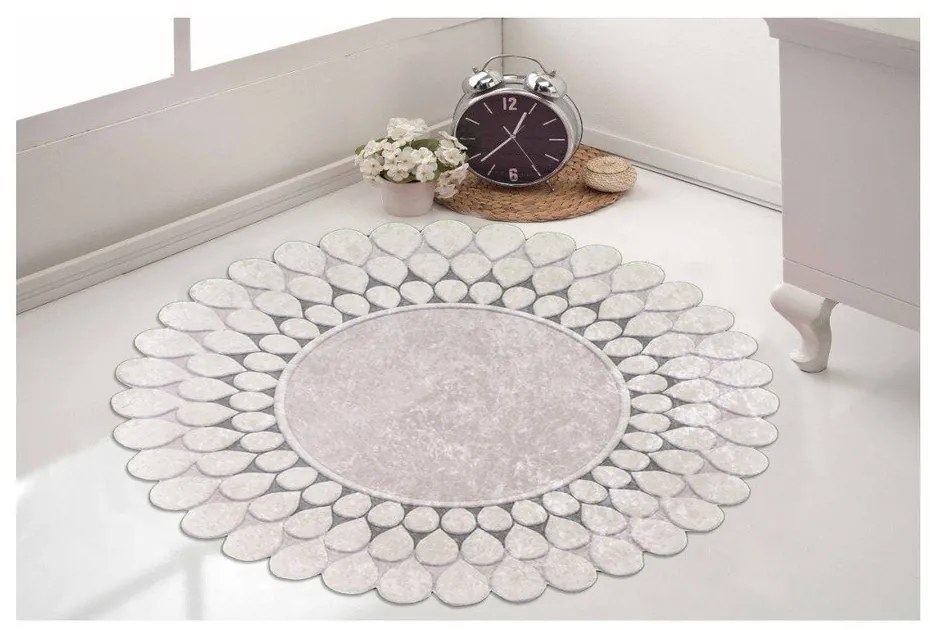 Килим Zinno , ⌀ 100 cm Yesil - Vitaus