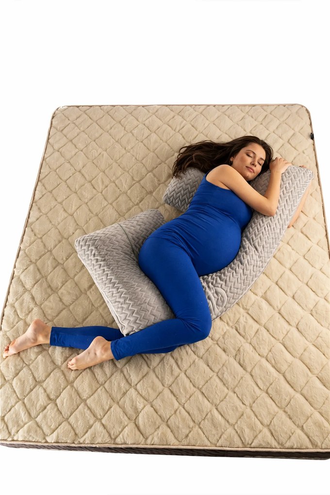 Възглавница за бременни с коноп Medico Hemp&Cotton