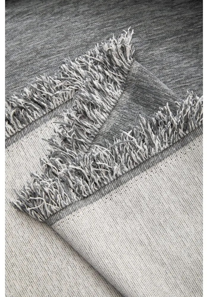 Тъмносиво триместно покривало за диван Talo – Filumi