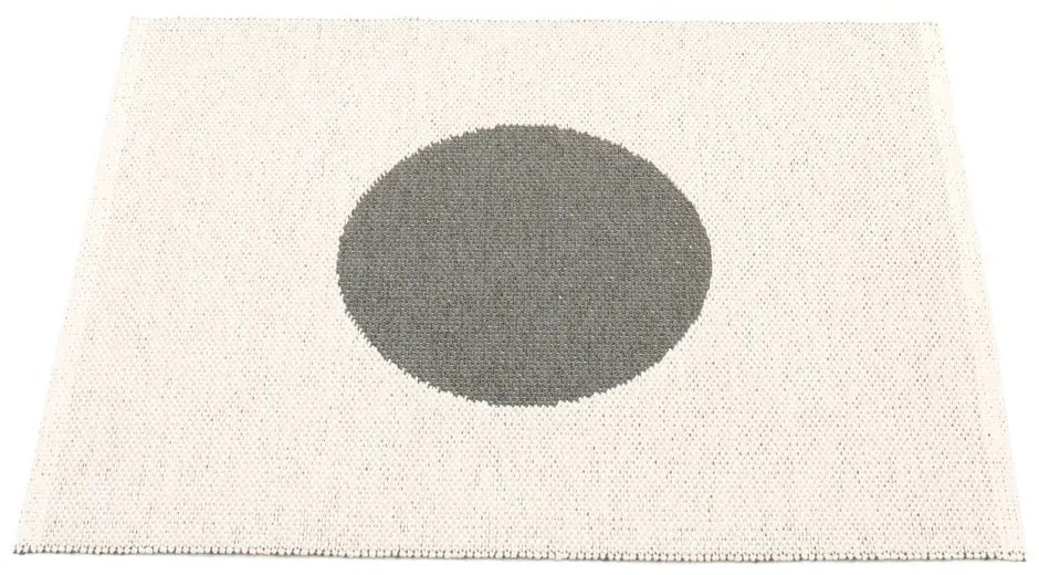 Тъмносив килим за открито и закрито 70x90 cm Vera Charcoal – Pappelina