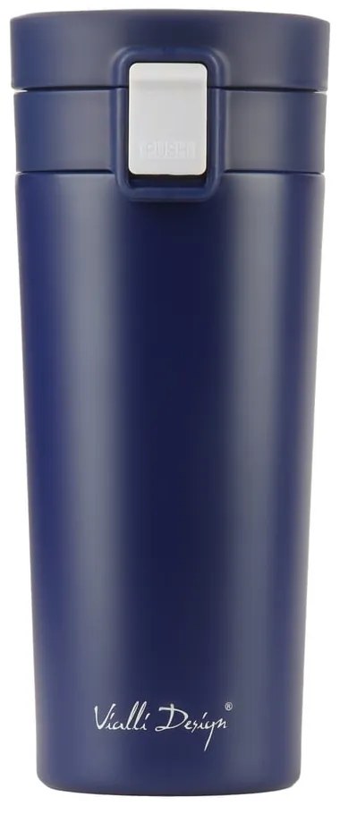 Тъмносиня термочаша за пътуване , 400 ml Fuori - Vialli Design