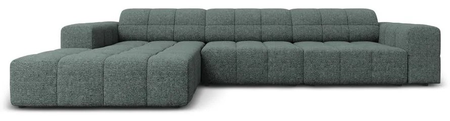 Тюркоазен ъглов диван (ляв ъгъл) Chicago - Cosmopolitan Design