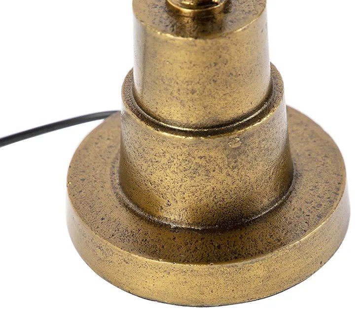 Арт Деко настолна лампа бронз без абажур - Pisos