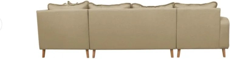 Бежов ъглов диван (ляв ъгъл) Beata - Ropez