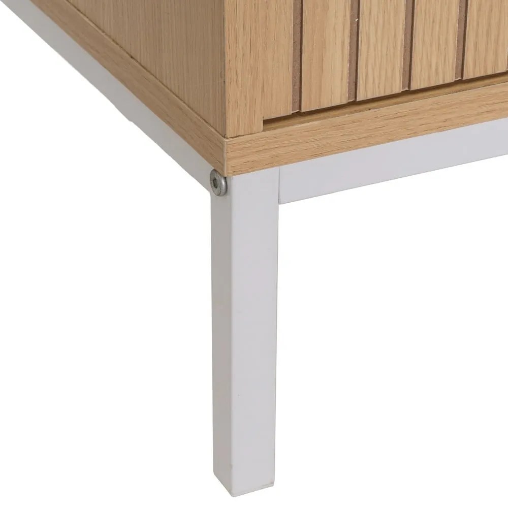 Маса за телевизор от декор от дъб в естествен цвят 120x45x40 cm Mid-Lines – Casa Selección