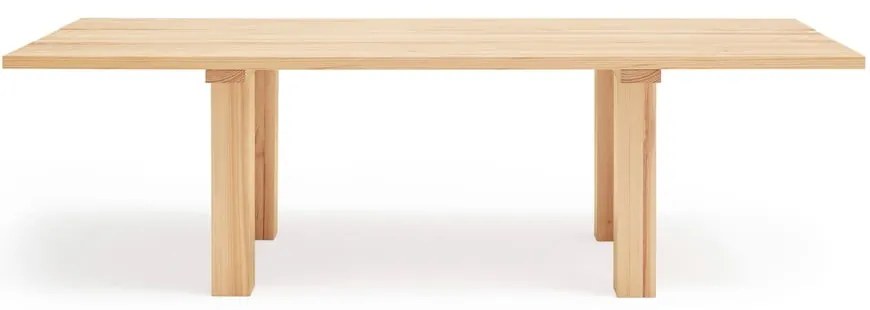 Трапезна маса с плот от борова дървесина 100x260 cm Banda - Teulat