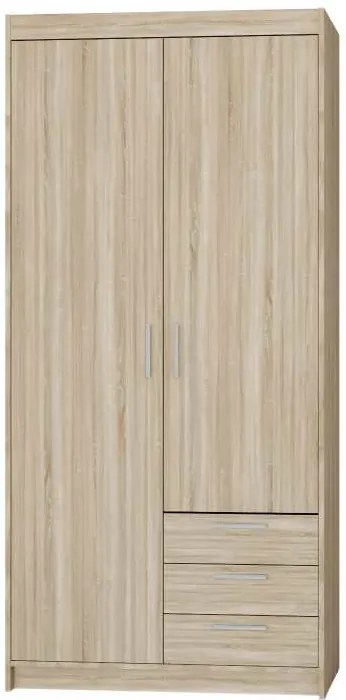 Гардероб Ester 2D3S-Sonoma Oak