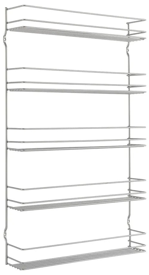 Стенен стоманен органайзер за подправки Pepito – Metaltex