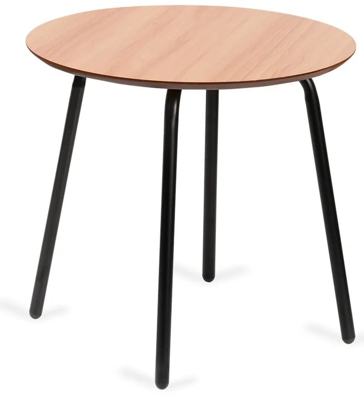 Кръгли масички за кафе в комплект от 2 бр. в естествен цвят ø 55 cm Luke – Bonami Essentials